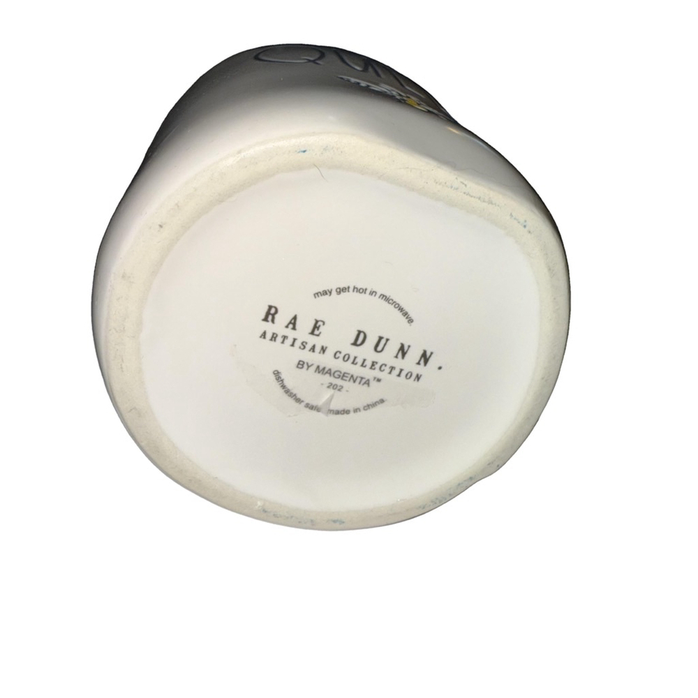 Rae Dunn Queen Bee Coffee Mug White - Picture 4 of 4